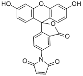 Structure of FLUORESCEIN-5-MALEIMIDE