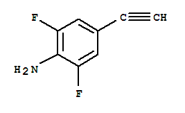 Structure of 4-ETHYNYL-2,6-DIFLUORO-PHENYLAMINE