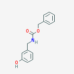 Structure of 3-(Cbz-aminomethyl)phenol