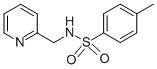 Structure of 4-Methyl-N-(2-pyridinylmethyl)-benzenesulfonamide