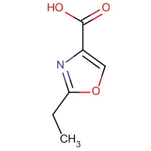 Structure of 4-Oxazolecarboxylic acid, 2-ethyl-