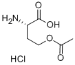 Structure of L-HOMOSERINE ACETATE, HYDROCHLORIDE