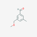3-(Methoxymethyl)-5-methylbenzaldehyde结构式