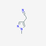 Structure of 2-(1-Methyl-1H-pyrazol-4-yl)acetonitrile