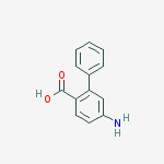 [1,1'-Biphenyl]-2-carboxylic acid, 5-amino-结构式