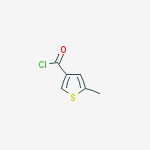 Structure of 5-Methylthiophene-3-carbonyl chloride