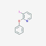 3-Iodo-2-phenoxypyridine结构式