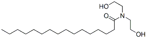 Structure of N,N-bis(2-hydroxyethyl)hexadecan-1-amide