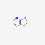Structure of 2,3-dihydro-2-methyl-1H-Pyrrolo[2,3-b]pyridine