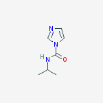 N-Isopropyl-1H-imidazole-1-carboxamide结构式