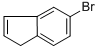 Structure of 1H-INDENE, 5-BROMO-
