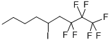 Structure of 1,1,1,2,2,3,3-HEPTAFLUORO-5-IODONONANE