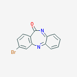 11H-Dibenzo[b,e][1,4]diazepin-11-one, 3-bromo-5,10-dihydro结构式