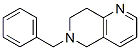 Structure of 6-benzyl-7,8-dihydro-5H-1,6-naphthyridine