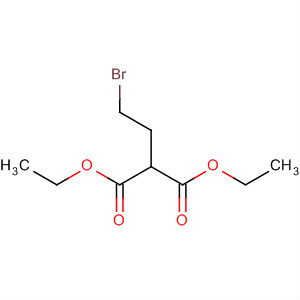 Structure of Propanedioic acid, (bromomethyl)methyl-, diethyl ester