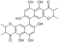 Structure of CHAETOCHROMIN A