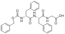 Structure of N-CBZ-D-PHE-PHE-GLY