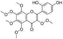 Structure of 2,3,4,5,7-Pentamethoxyflavone