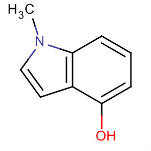 Structure of 1H-Indol-4-ol, 1-methyl-