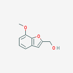 Structure of (7-Methoxybenzofuran-2-yl)methanol