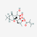Structure of Ingenol mebutate