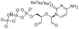 Structure of CYTIDINE 5-TRIPHOSPHATE, PERIODATE OXIDIZED SODIUM SALT