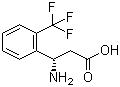 Structure of (S)-3-AMINO-3-(2-TRIFLUOROMETHYL-PHENYL)-PROPIONIC ACID