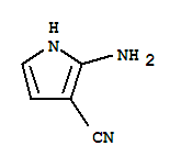 Structure of 2-AMINO-1H-PYRROLE-3-CARBONITRILE