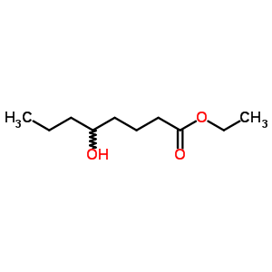 Structure of ETHYL 5-HYDROXYOCTANOATE
