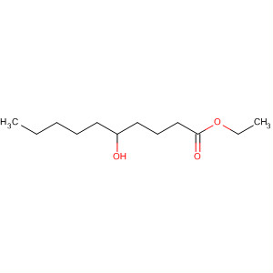 Decanoic acid, 5-hydroxy-, ethyl ester结构式