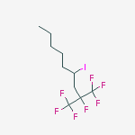 4-IODO-1,1,1,2-TETRAFLUORO-2-(TRIFLUOROMETHYL)NON/ANE> 95 %结构式