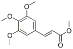 Structure of 3,4,5-Trimethoxybenzeneacrylic acid methyl ester