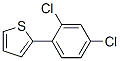 2-(2,4-Dichlorophenyl)thiophene结构式