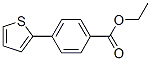 Structure of 4-(2-Thienyl)benzoic acid ethyl ester