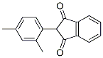 Structure of 1H-Indene-1,3(2H)-dione, 2-(2,4-dimethylphenyl)-