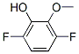 Structure of Phenol,  3,6-difluoro-2-methoxy-