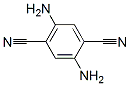 Structure of 1,4-Benzenedicarbonitrile,  2,5-diamino-
