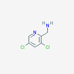 Structure of (3,5-dichloropyridin-2-yl)methanamine