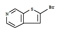 Structure of 2-bromothieno[2,3-c]pyridine