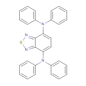 2,1,3-Benzothiadiazole-4,7-diamine, N,N,N',N'-tetraphenyl-结构式