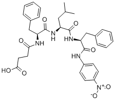 Structure of SUC-PHE-LEU-PHE-PNA