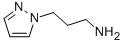 Structure of 3-(1H-PYRAZOL-1-YL)PROPAN-1-AMINE