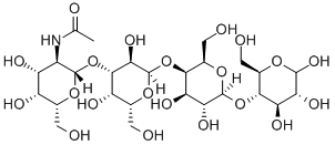 Structure of globotetraose
