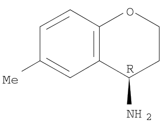 (R)-6-Methylchroman-4-amine结构式