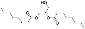Chemical structure of D-ALPHA,BETA-DICAPRYLIN