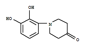 Structure of 4-Piperidinone,1-(2,3-dihydroxyphenyl)-