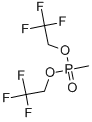 Structure of BIS(2 2 2-TRIFLUOROETHYL)METHYLPHOSPHON&