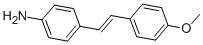 Structure of 4-AMINO-4-METHOXYSTILBENE