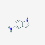Structure of 1,2-DIMETHYL-1H-INDOL-5-AMINE 95%