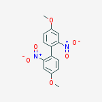 Structure of 4,4'-dimethoxy-2,2'-dinitrobiphenyl